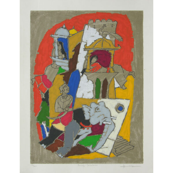 M F Husain