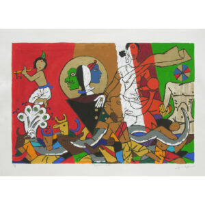 M F Husain