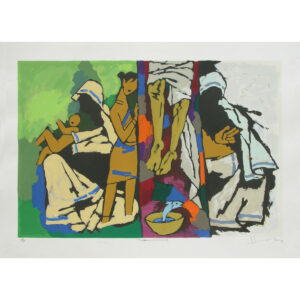 M F Husain