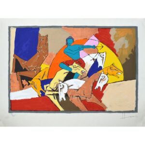 M F Husain