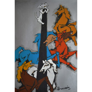 M F Husain