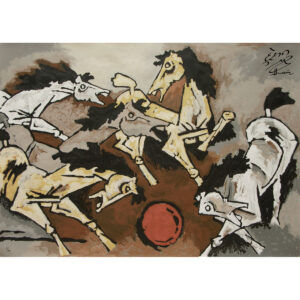 M F Husain