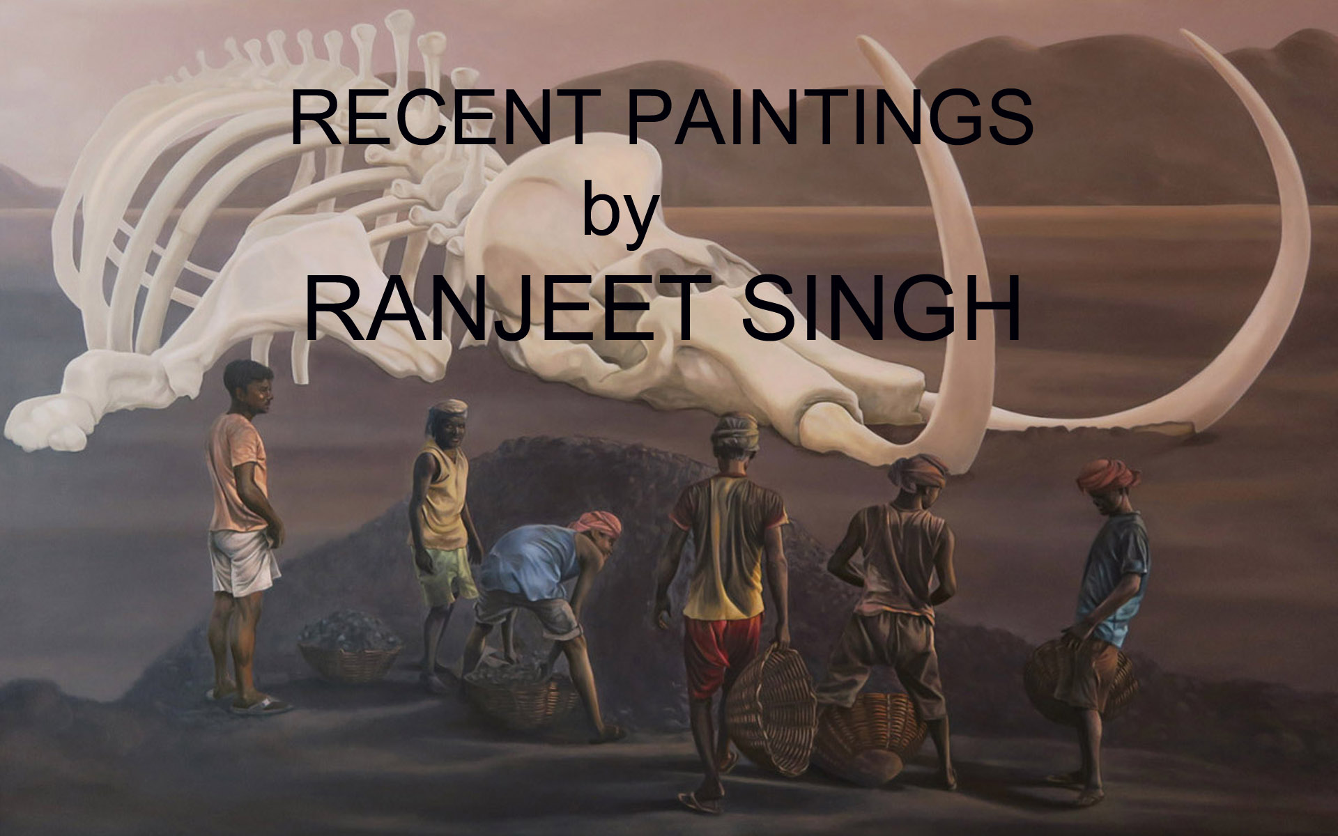 Recent Paintings by Ranjeet Singh